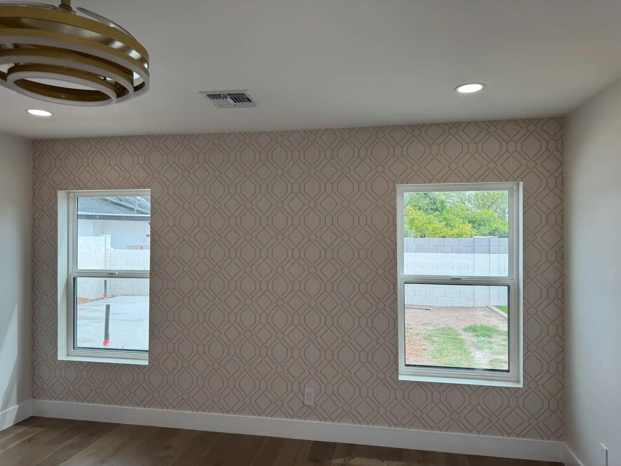 Historic home wallpaper restoration in Seattle area