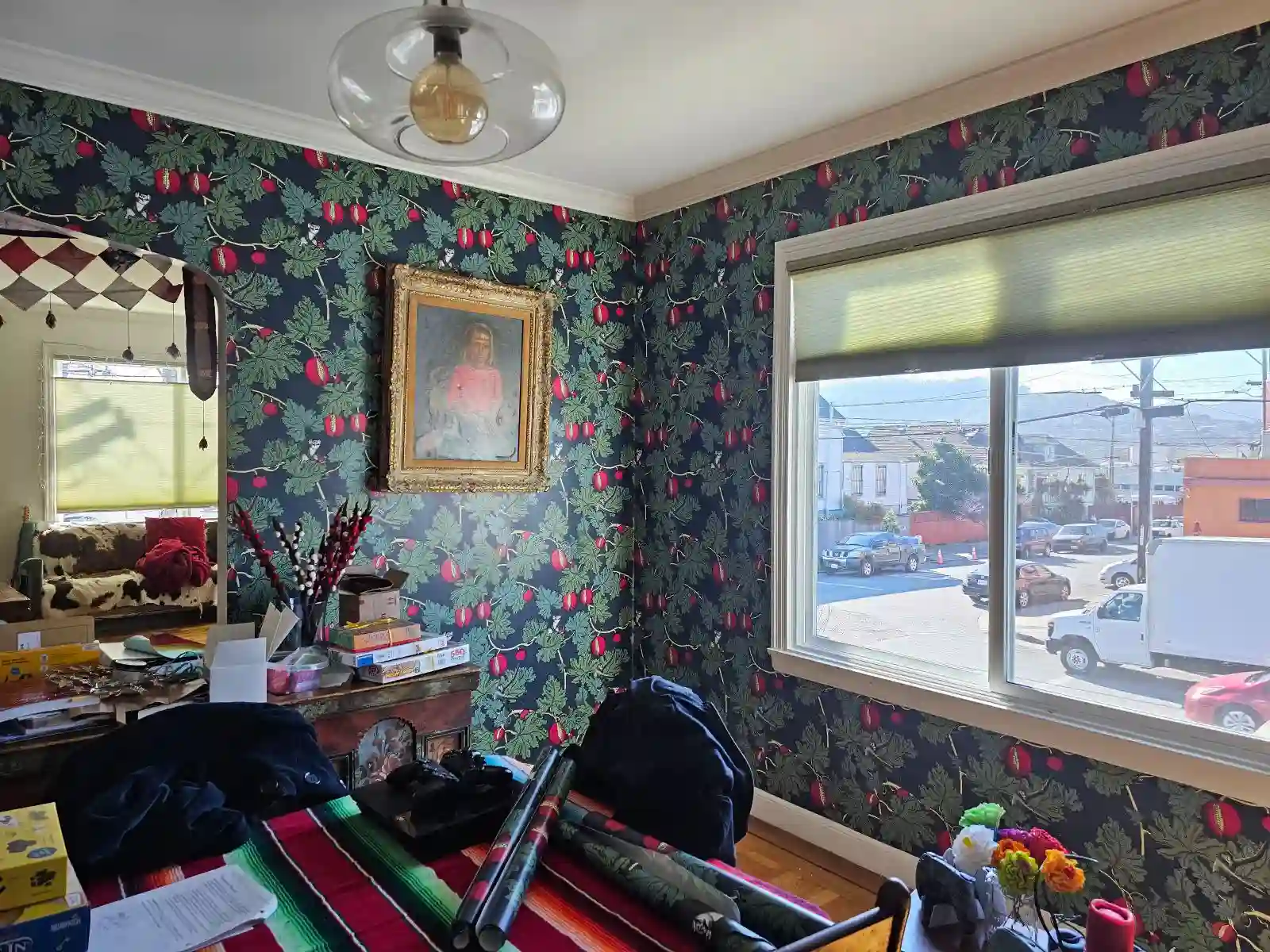 Luxury wallpaper installation by professional team in Seattle